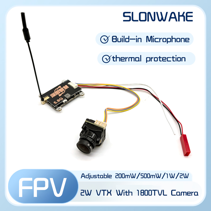 SLONWAKE 5.8G 56CH 2W transmit - đánh giá và giá Fpv Drone Frame