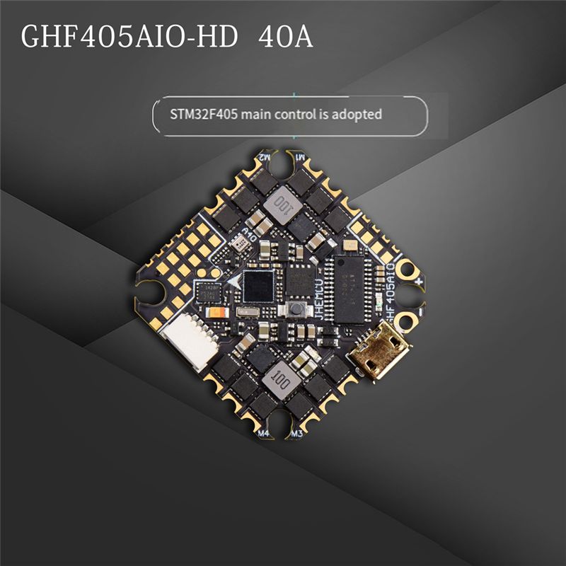 ABTI-GHF405AIO-HD 40A AIO Flig - đánh giá và giá Fpv Drone Flight Controller