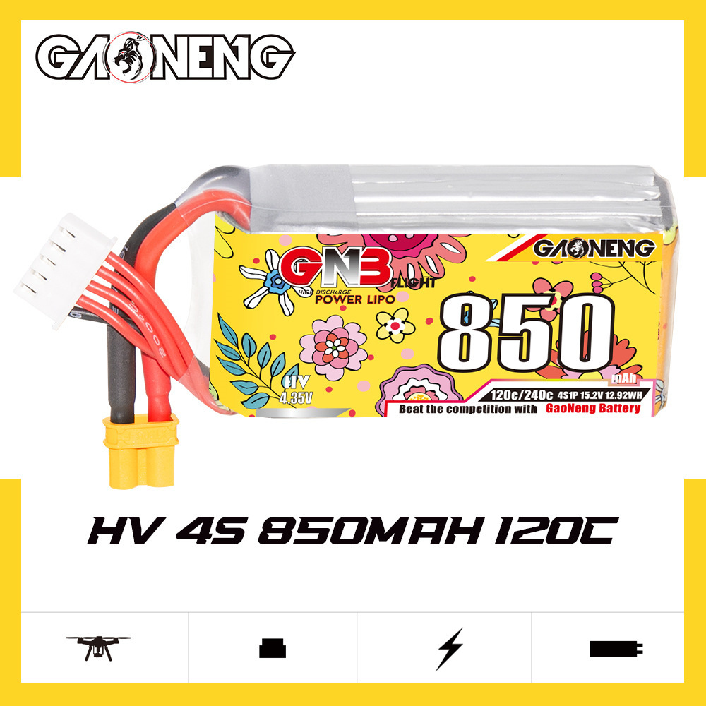 Upgraded GNB 4S 15.2V 850mAh L - đánh giá và giá Fpv Drone Charger