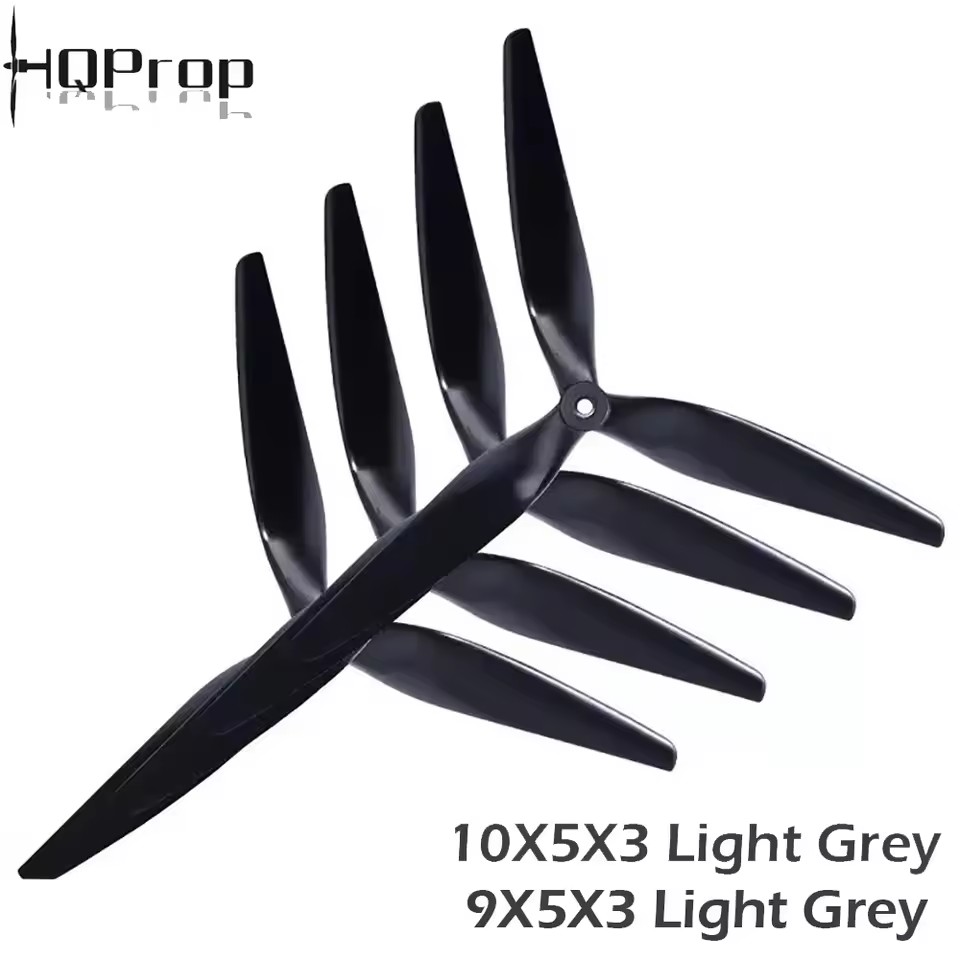 10x5x3 1050 10in 3-Blade Glass - đánh giá và giá Fpv Drone Propeller