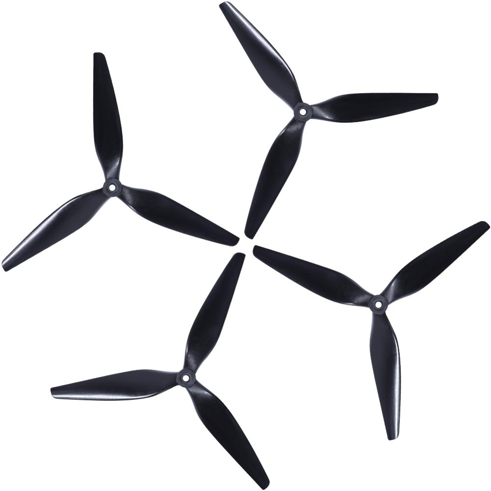 10x5x3 1050 10in 3-Blade Glass - đánh giá và giá Fpv Drone Propeller